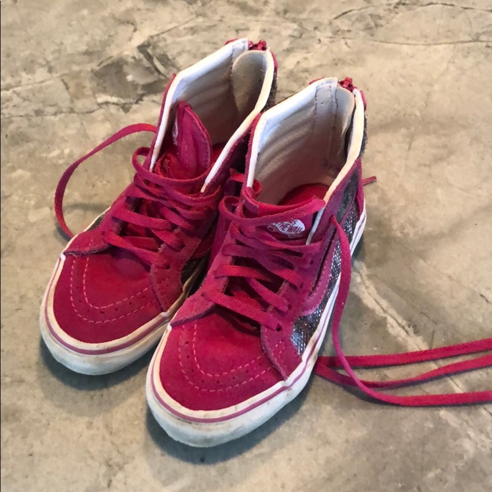 Girls Vans High Tops